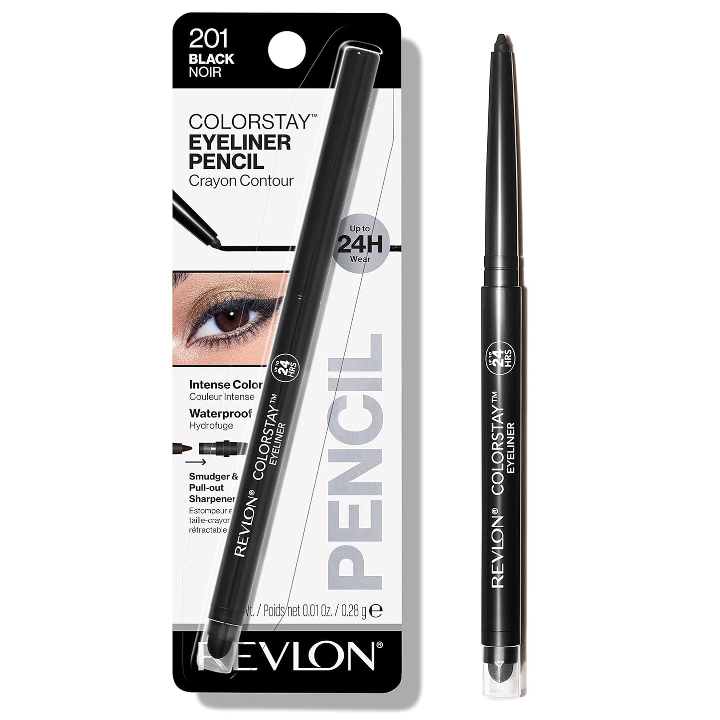 Revlon ColorStay Eye Liner Wears Up To 24 Hours Waterproof Eyeliner,