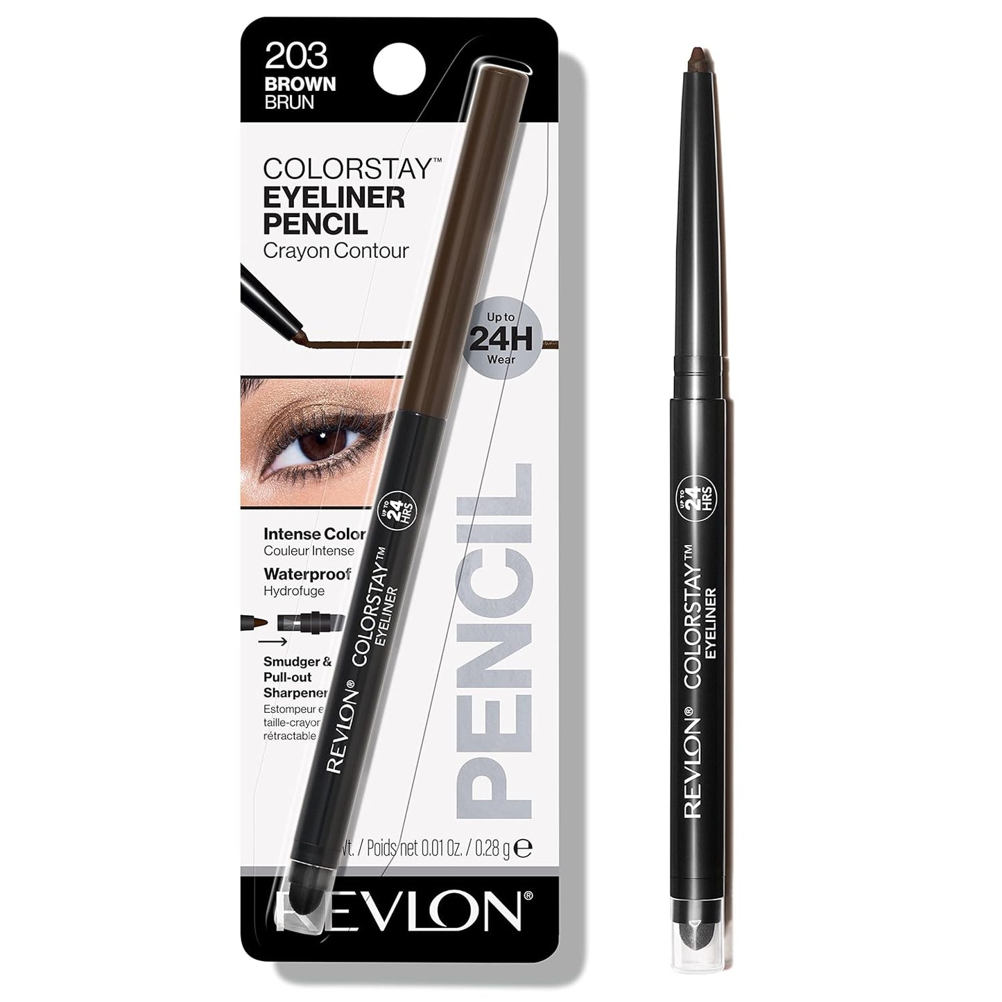 Revlon ColorStay Eye Liner Wears Up To 24 Hours Waterproof Eyeliner,