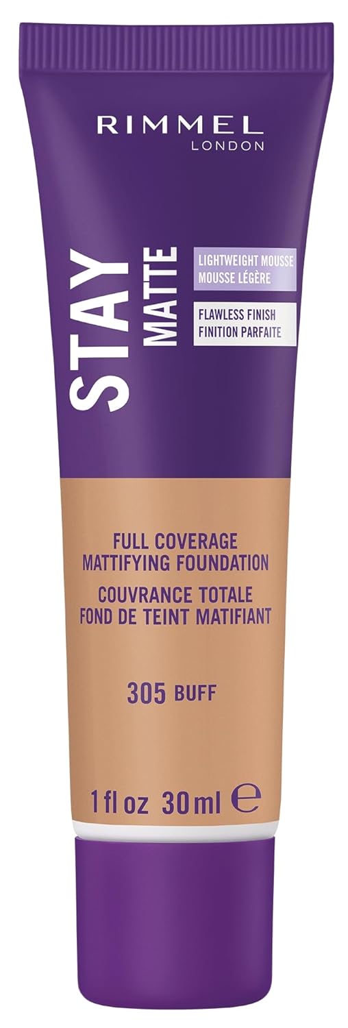 Rimmel London Stay Matte Liquid Mousse Foundation,