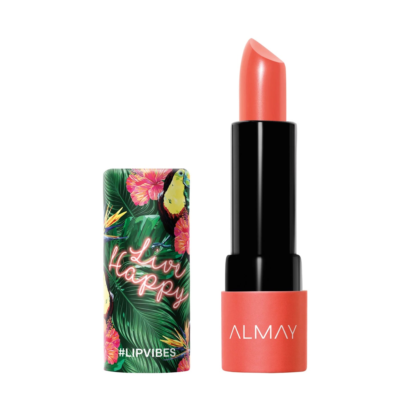 Almay Lip Vibes Lipstick with Vitamin E Oil & Shea Butter,