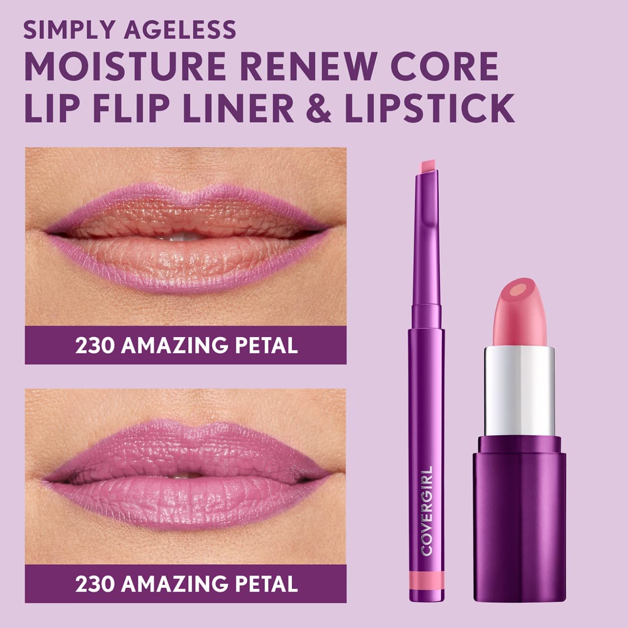 COVERGIRL Simply Ageless Lip Flip Liner,