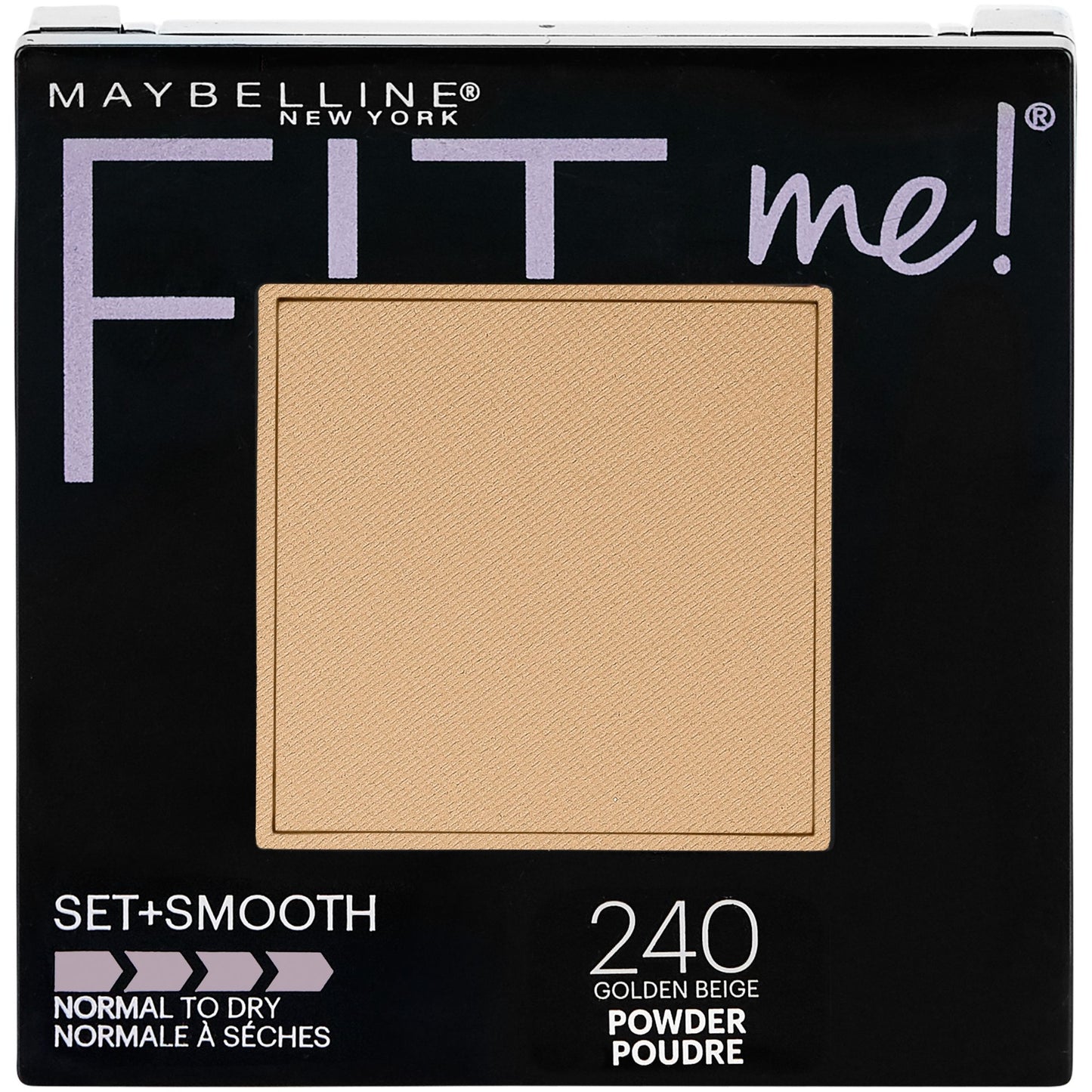 Maybelline Fit Me! Set + Smooth Normal to Dry Powder Foundation,