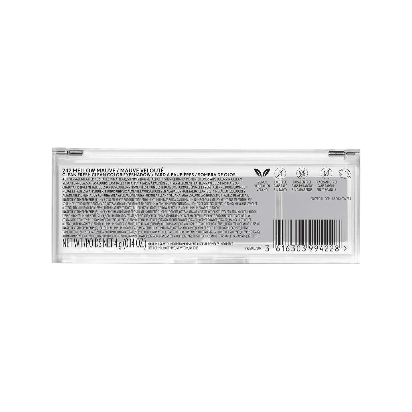 Clean Fresh Color Clean Eyeshadow,
