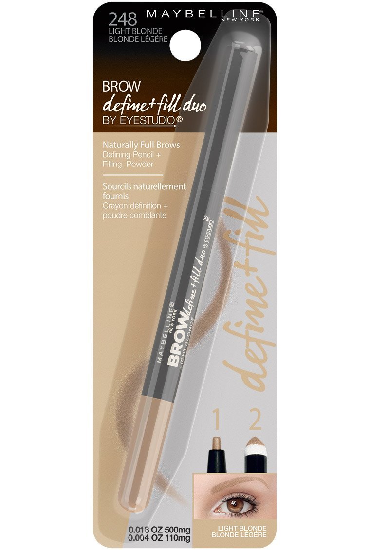 Maybelline New York Brow Define Plus Fill Duo Pencils,