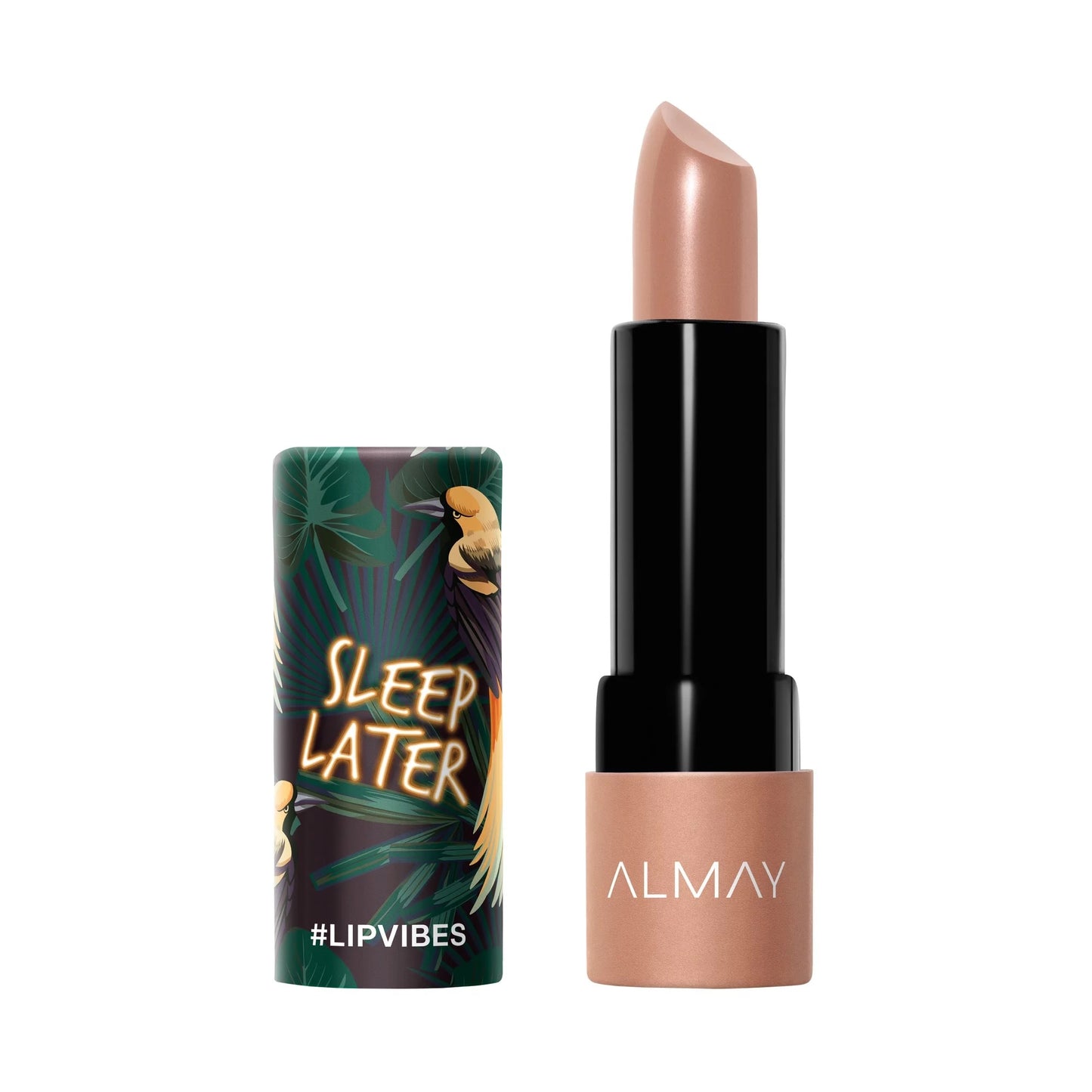 Almay Lip Vibes Lipstick with Vitamin E Oil & Shea Butter,
