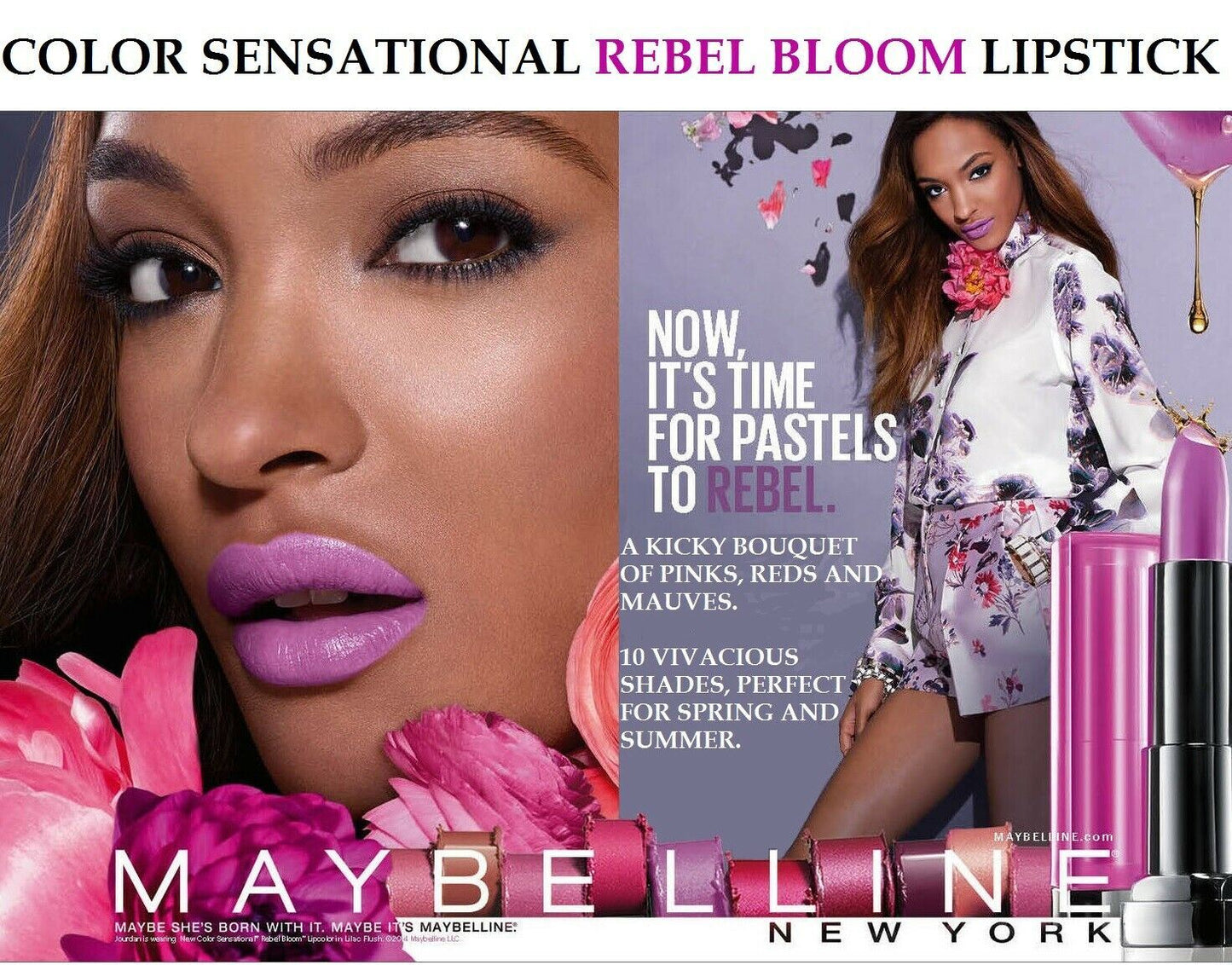 Maybelline New York Color Sensational Rebel Bloom Lipstick, "You Choose"