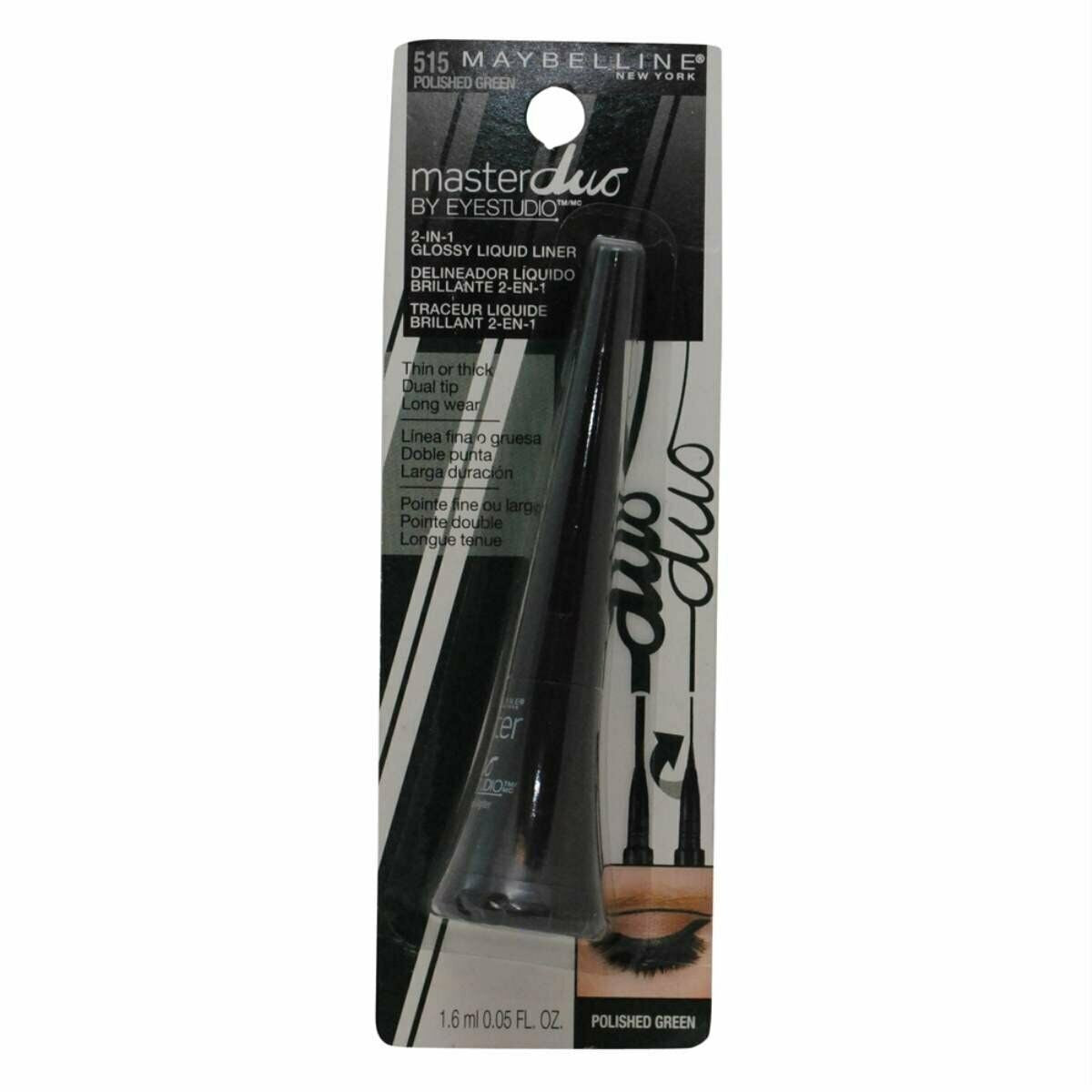Maybelline Master Duo 2-in-1 Glossy Liquid Liner,