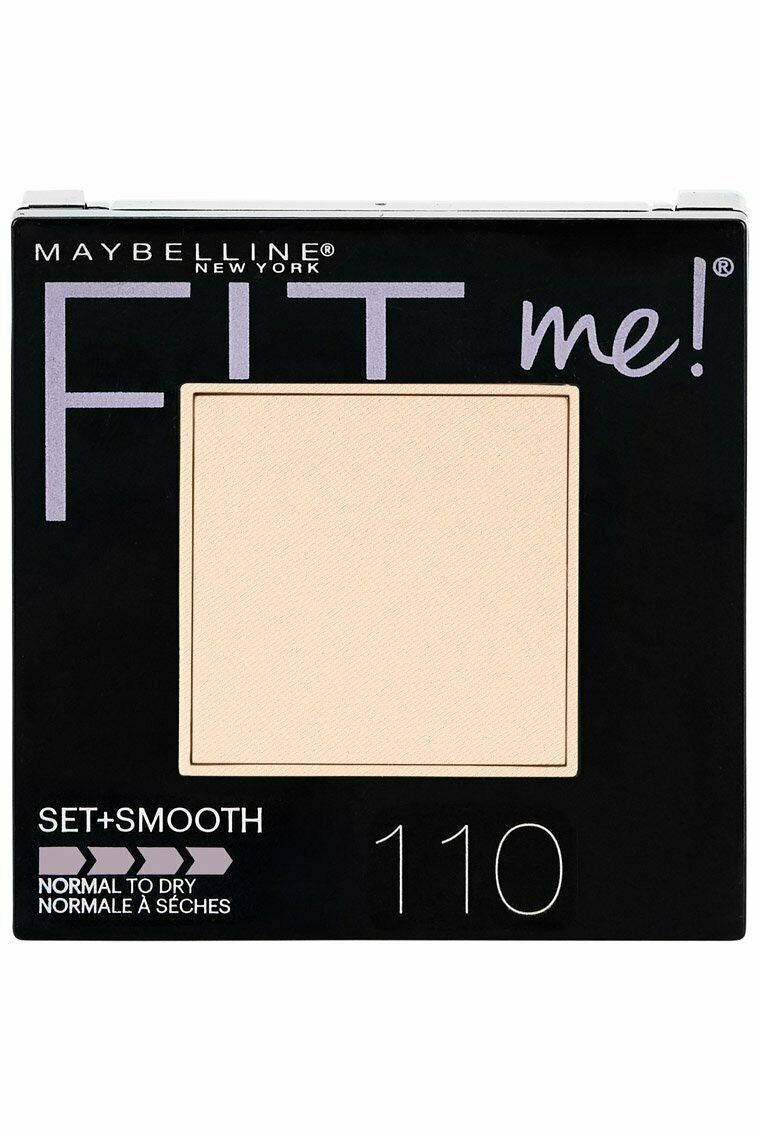 Maybelline Fit Me! Set + Smooth Normal to Dry Powder Foundation,