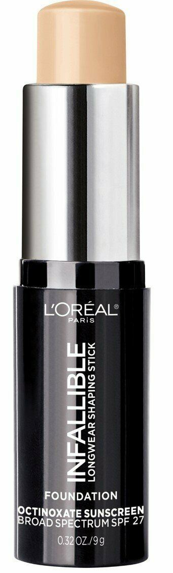 L'Oreal Paris Makeup Infallible Longwear Shaping Stick Foundation,