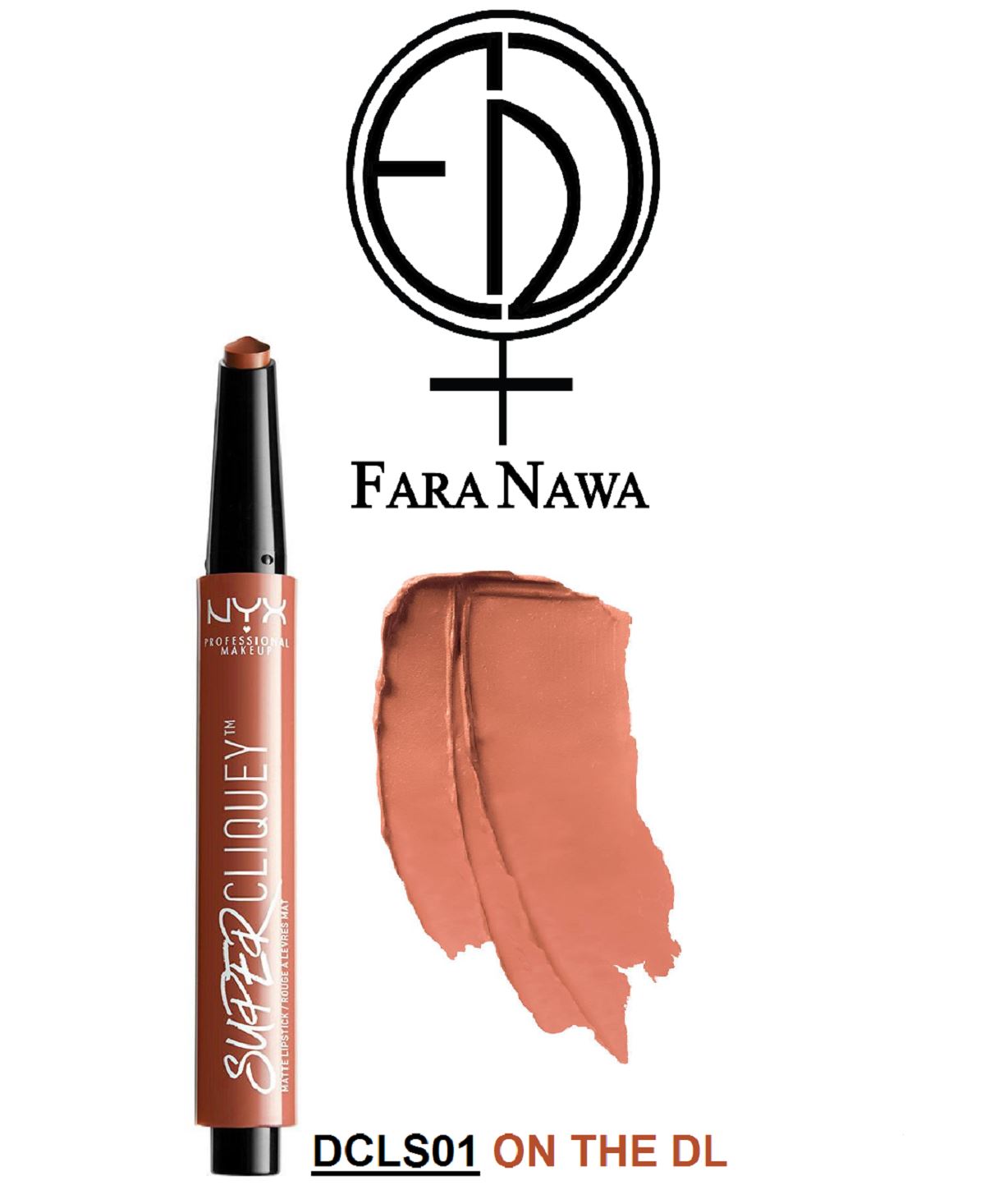 NYX PROFESSIONAL MAKEUP SUPER CLIQUEY MATTE LIPSTICK,