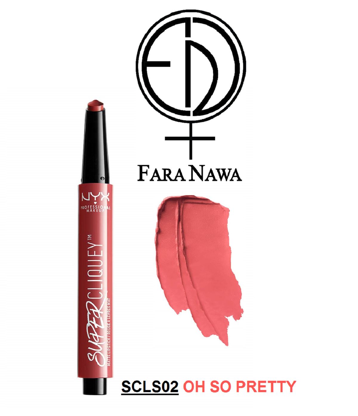 NYX PROFESSIONAL MAKEUP SUPER CLIQUEY MATTE LIPSTICK,