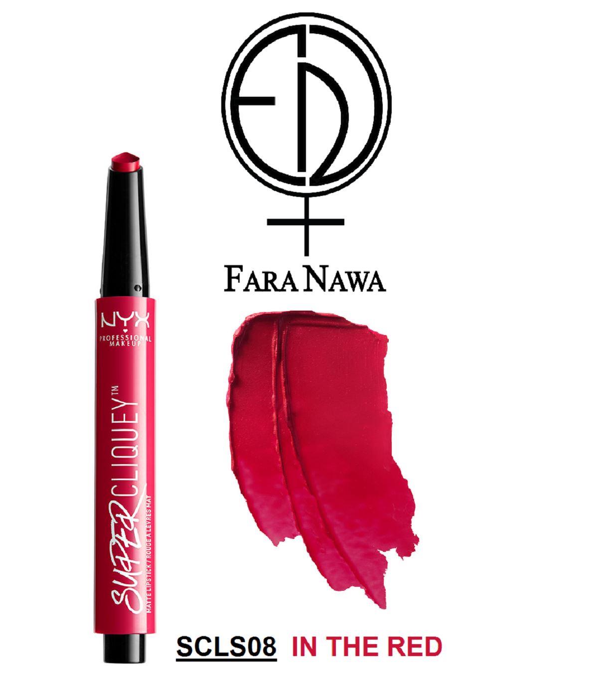 NYX PROFESSIONAL MAKEUP SUPER CLIQUEY MATTE LIPSTICK,