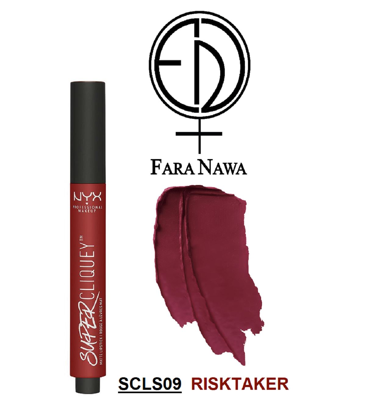 NYX PROFESSIONAL MAKEUP SUPER CLIQUEY MATTE LIPSTICK,