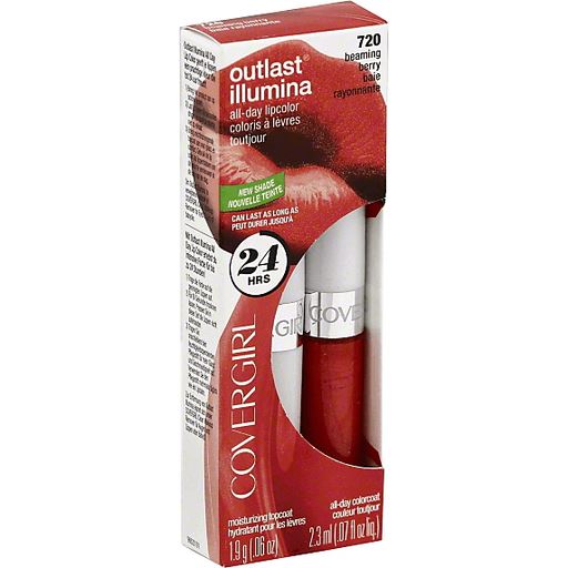 COVERGIRL Outlast 24HR Illumina All-Day Moisturizing Lip Color,