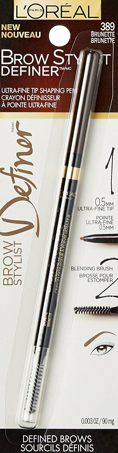 L'Oreal Paris Makeup Brow Stylist Definer Waterproof Eyebrow Pencil,