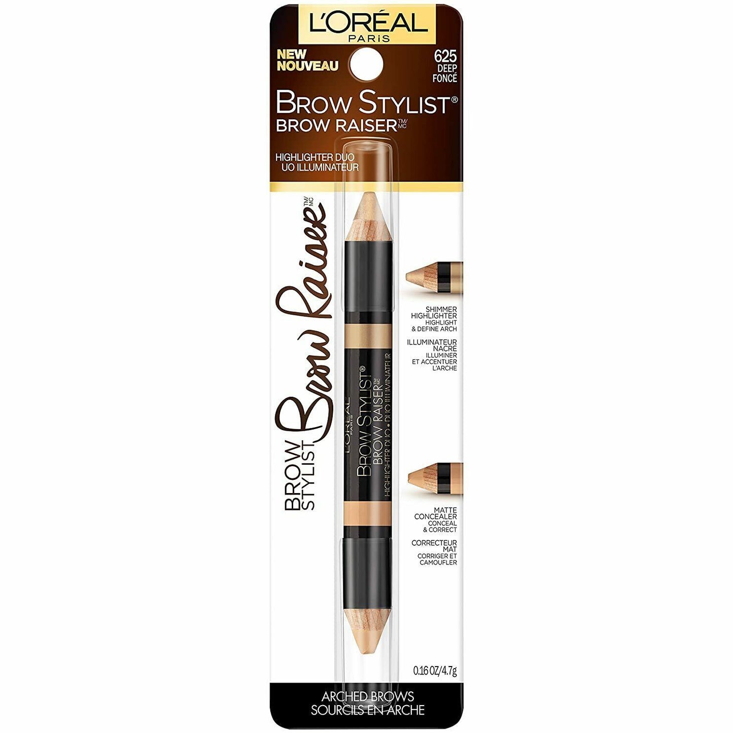 L’Oréal Paris Brow Stylist Brow Raiser Duo Highlighter,