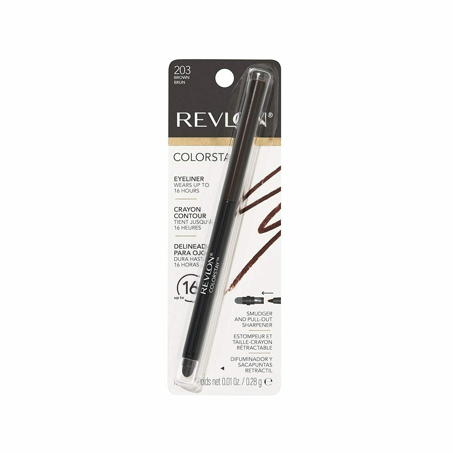Revlon ColorStay Eye Liner Wears Up To 24 Hours Waterproof Eyeliner,