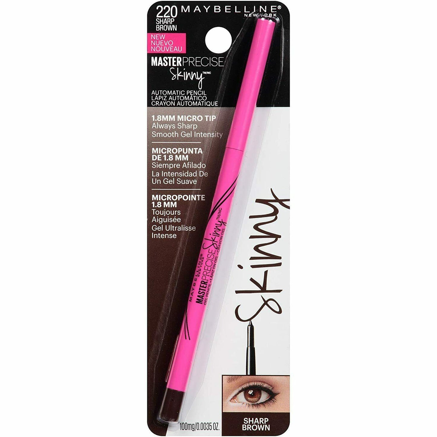 Maybelline Master Precise Skinny Gel Automatic Eyeliner,