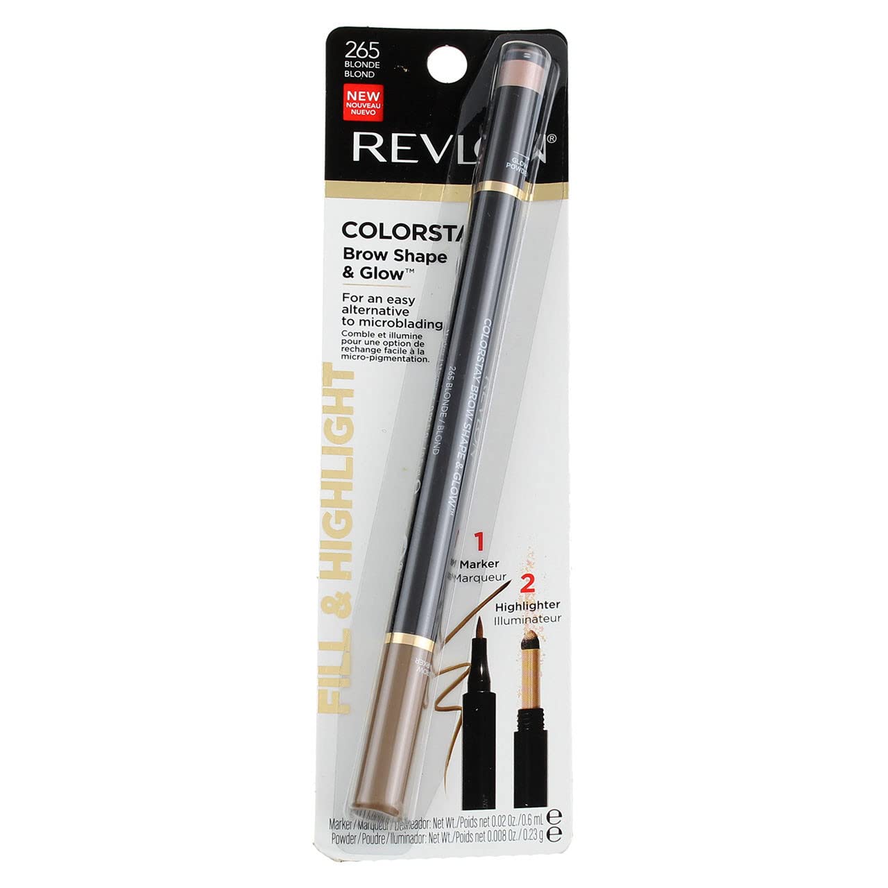 Revlon Colorstay Shape & Glow Eye Brow Marker and Highlighter,