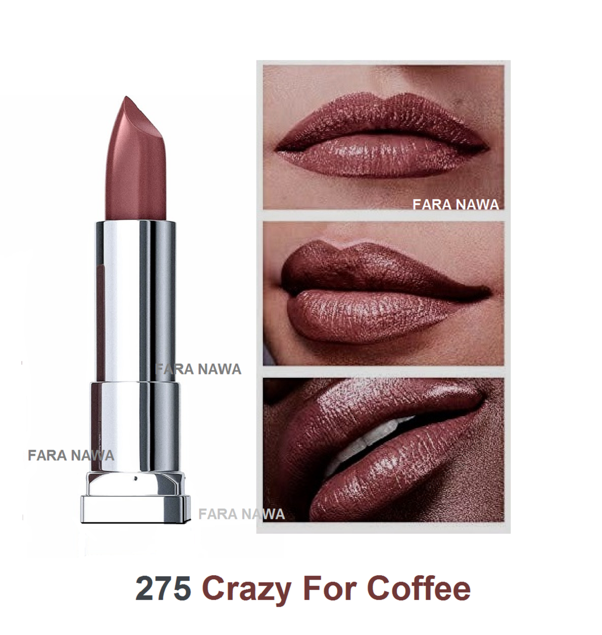 Maybelline NEW YORK Color Sensational Lipstick, 200 Rose Embrace - 295 BRONZED