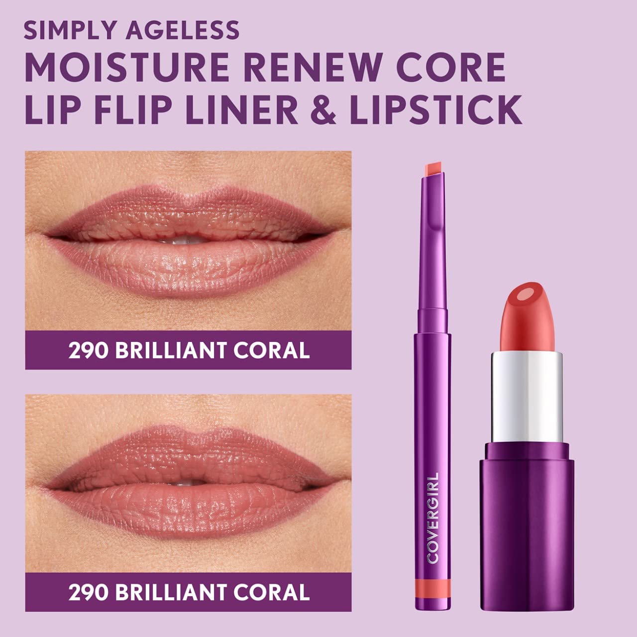 COVERGIRL Simply Ageless Lip Flip Liner,