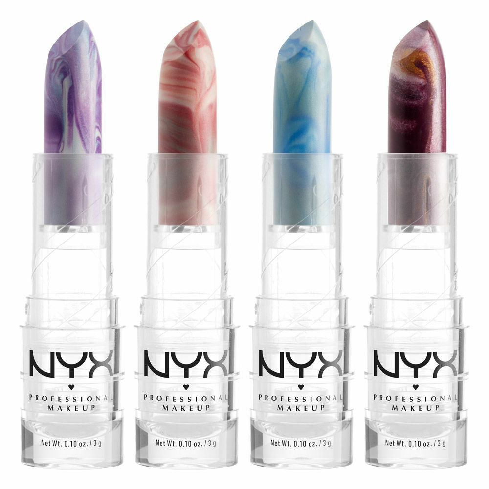 NYX Duo Chromatic Lipstick, & Faux Marble Lipsticks,