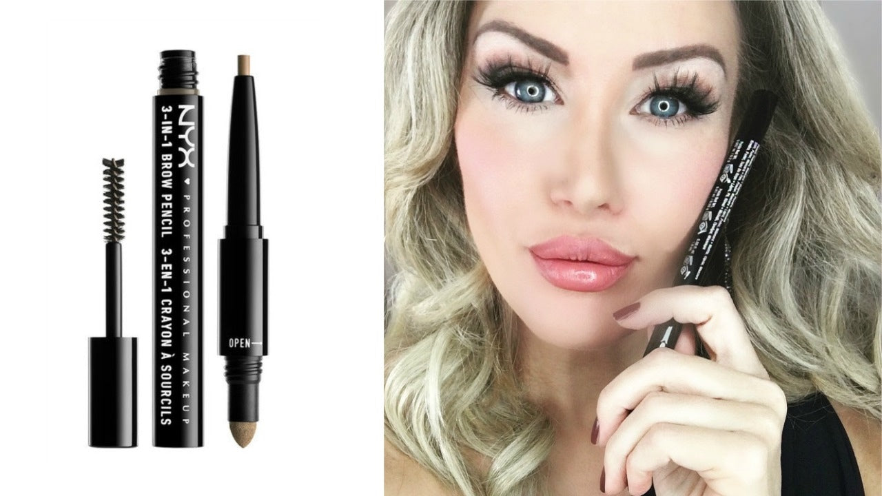 NYX Professional Makeup 3-Dimensional Brow Pen,