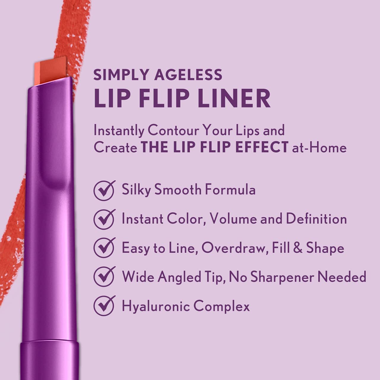 COVERGIRL Simply Ageless Lip Flip Liner,