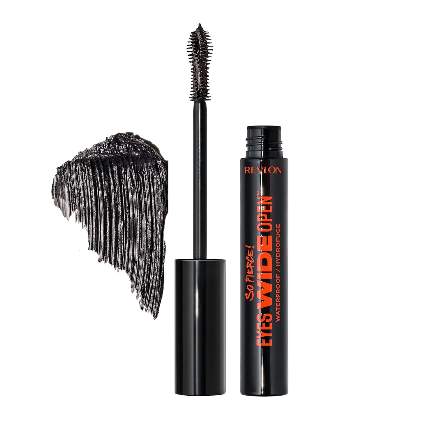 Revlon So Fierce! Eyes Wide Open, Extreme Volume Longwear Mascara, 24hr Wear,