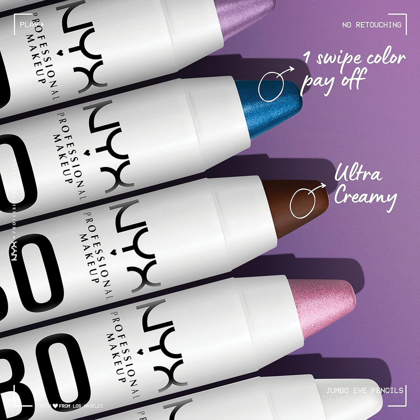 NYX PROFESSIONAL MAKEUP Jumbo Eye Shadow Pencil,