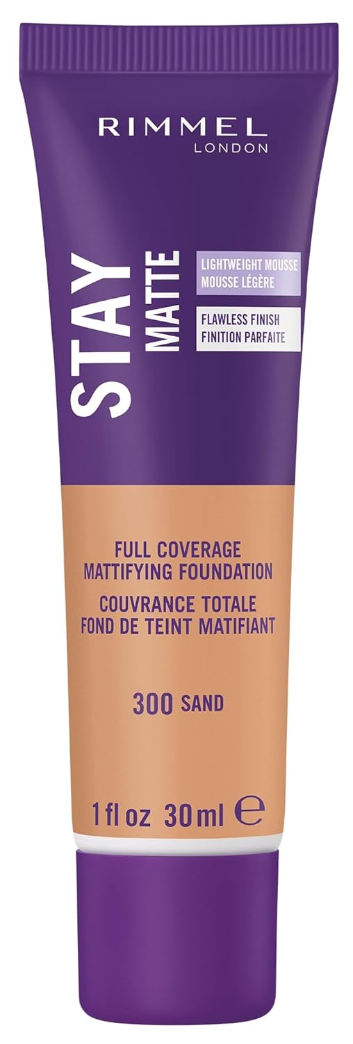Rimmel London Stay Matte Liquid Mousse Foundation,