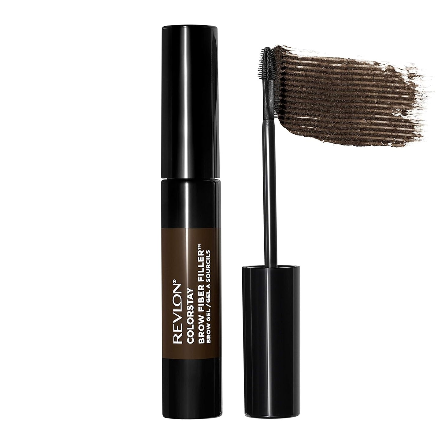 Revlon ColorStay Brow Fiber Filler, Longwearing & Volumizing Waterproof Eyebrow,