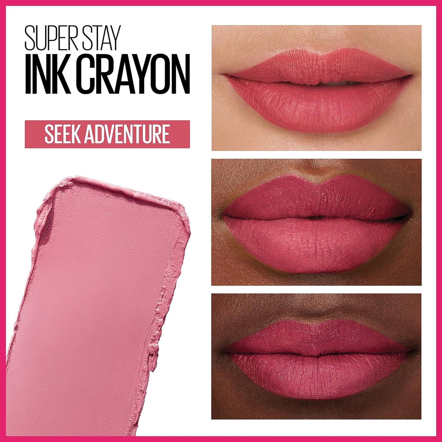 Maybelline SuperStay Ink Crayon Matte Lipstick,