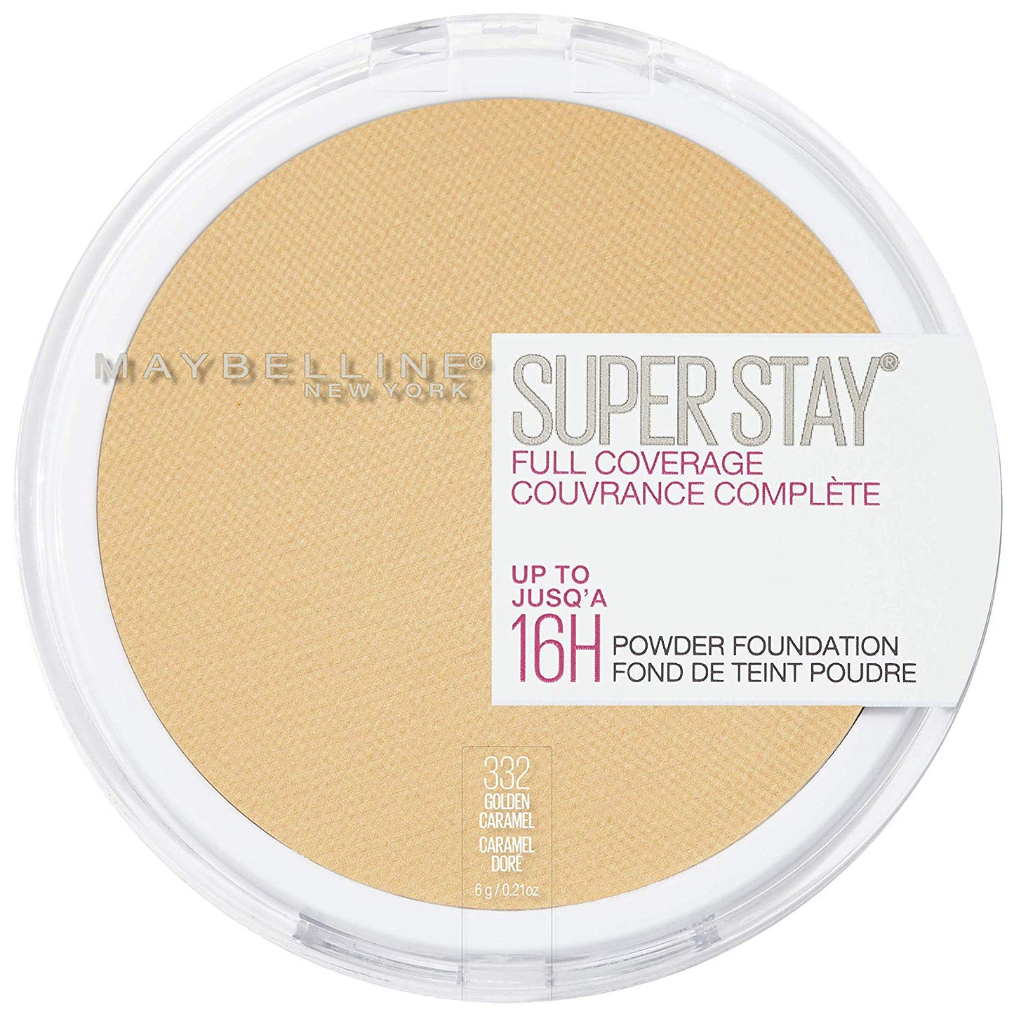 Maybelline Super Stay Full Coverage Powder Foundation, Matte Finish,