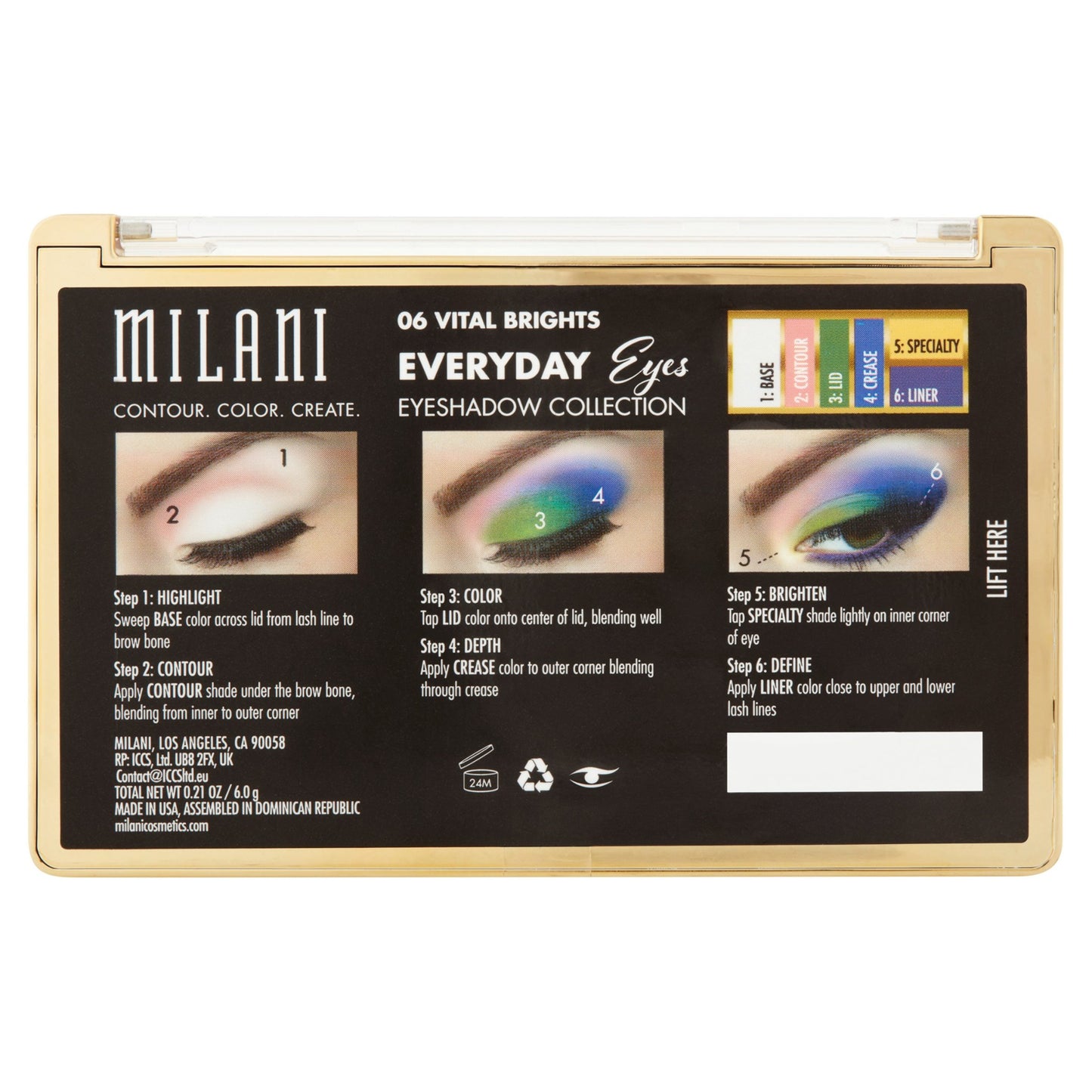 Milani Everyday Eyes Collection Eyeshadow,