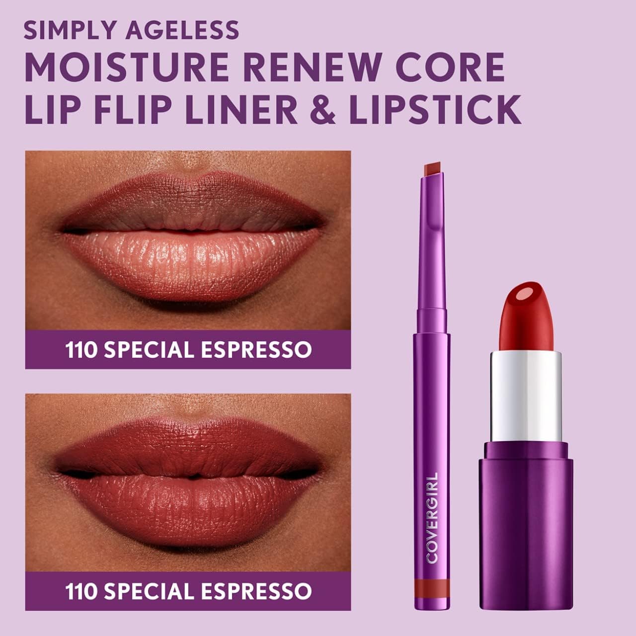 COVERGIRL Simply Ageless Lip Flip Liner,