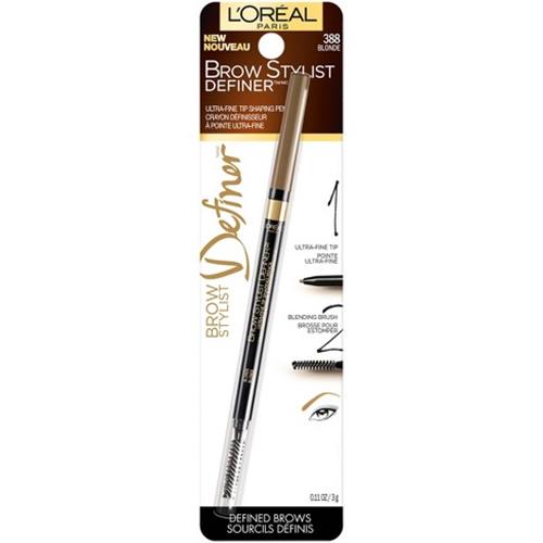 L'Oreal Paris Makeup Brow Stylist Definer Waterproof Eyebrow Pencil,