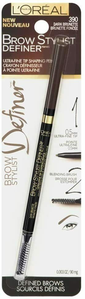 L'Oreal Paris Makeup Brow Stylist Definer Waterproof Eyebrow Pencil,