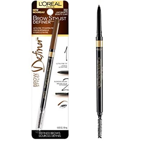L'Oreal Paris Makeup Brow Stylist Definer Waterproof Eyebrow Pencil,