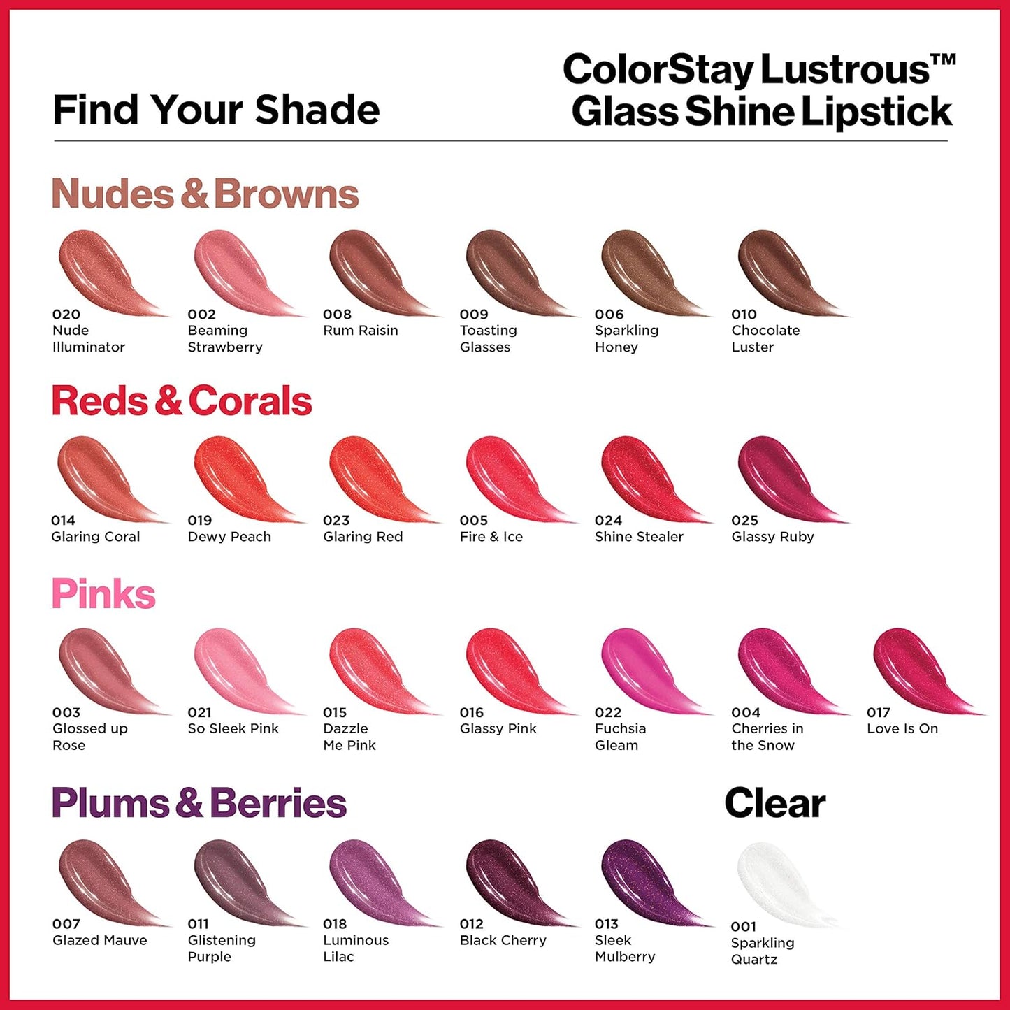 Revlon Super Lustrous Glass Shine Lipstick, Flawless Moisturizing Lip Color,
