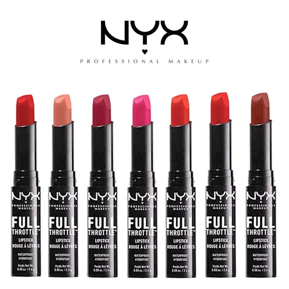 NYX Cosmetics NYX Waterproof Full Throttle Lipstick,