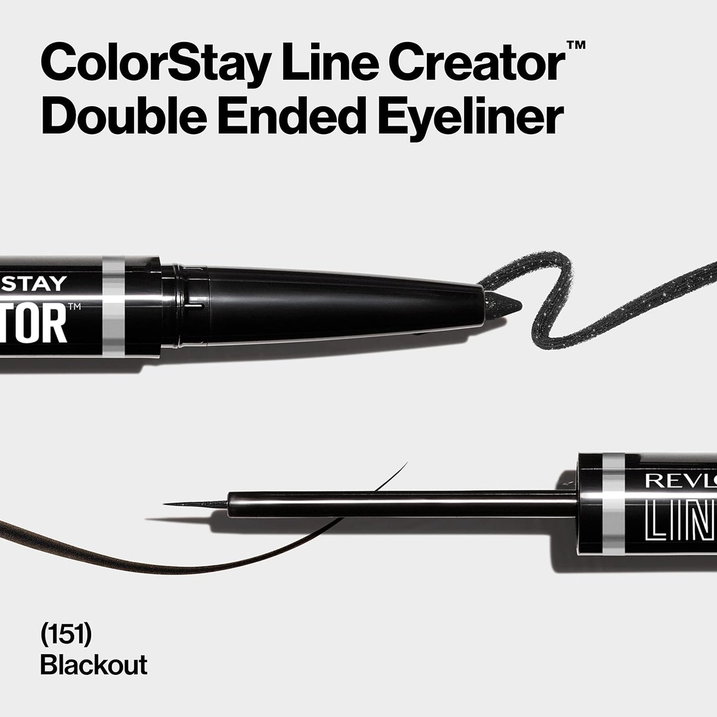 Revlon ColorStay Line Creator Double Ended Waterproof Eyeliner,