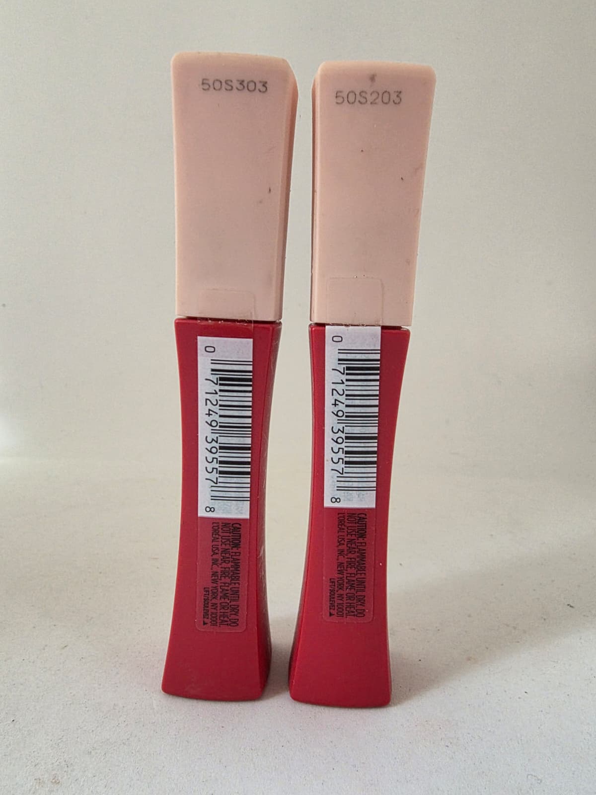 2X L'Oréal Paris Infallible Pro-Matte Liquid Lipstick Les Macarons, #828 Framboise Frenzy