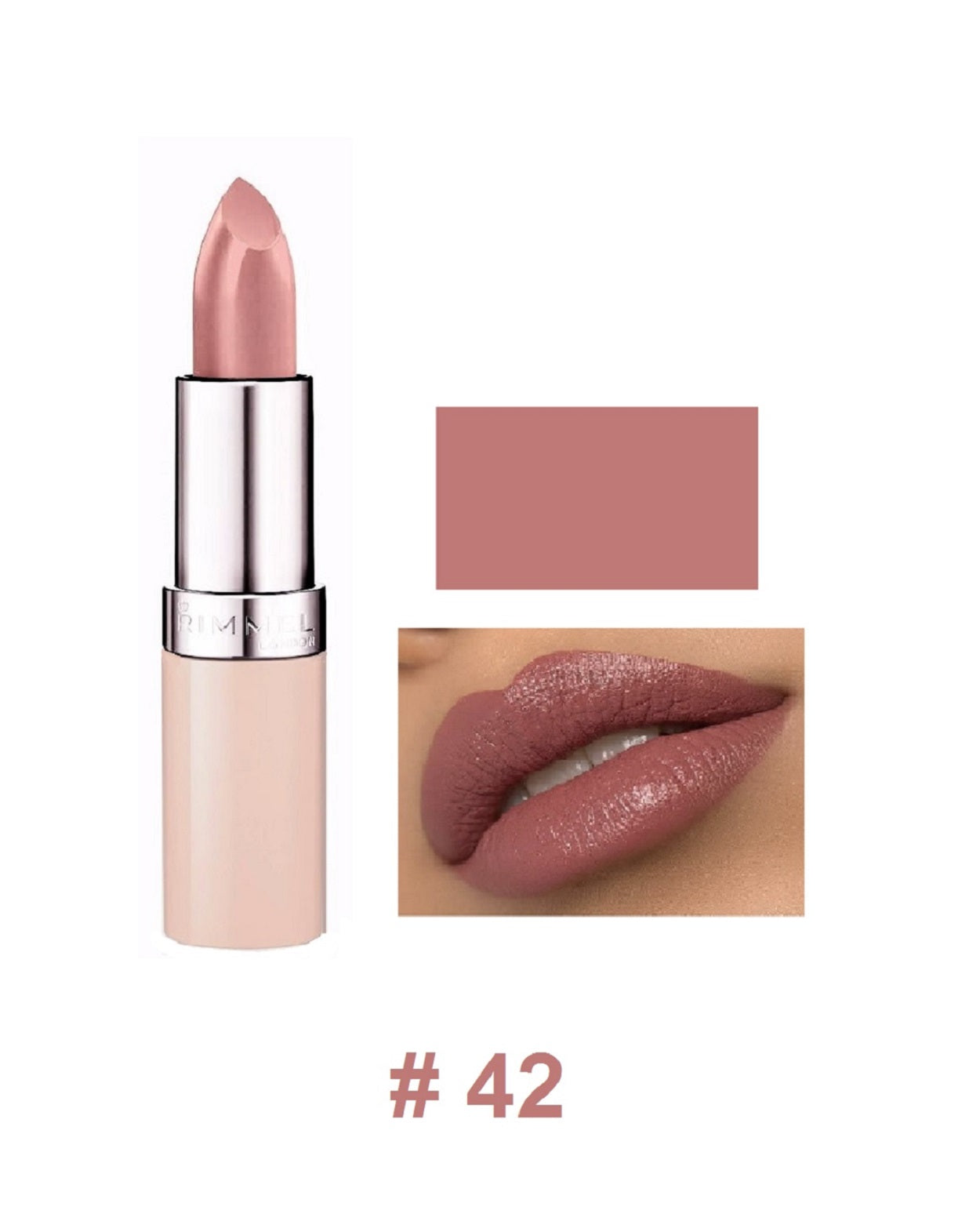 Rimmel Lasting Finish Lipstick by Kate Moss Nude Collection,