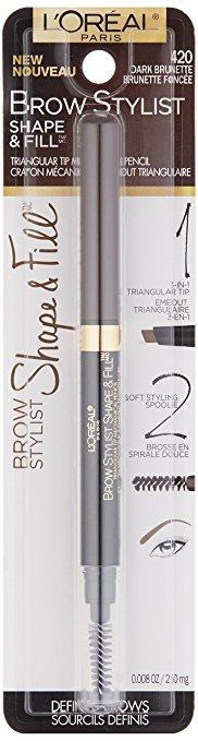 L'Oreal Paris Makeup Brow Stylist Shape & Fill Mechanical Eye Brow Pencil,