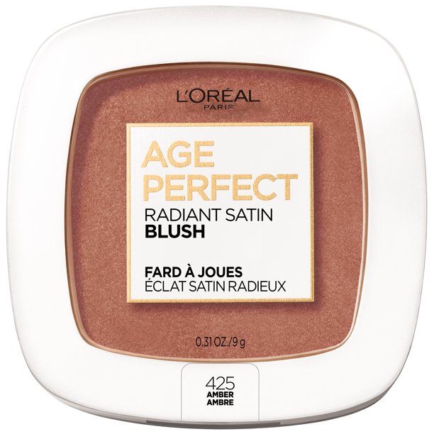 L'Oreal Paris Age Perfect Radiant Satin Blush with Camellia Oil,