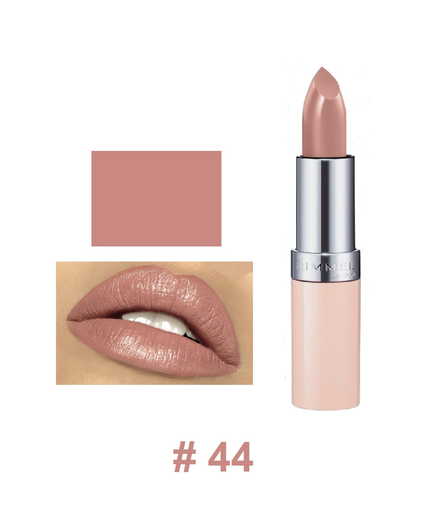 Rimmel Lasting Finish Lipstick by Kate Moss Nude Collection,