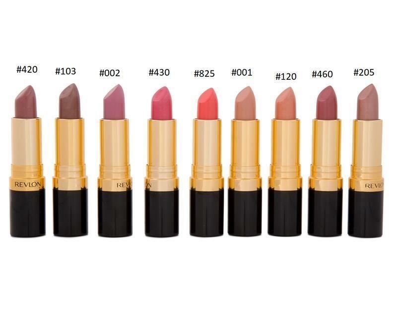 Revlon Super Lustrous Lipstick, 405 Silver City Pink - 525 Wine With Everything,