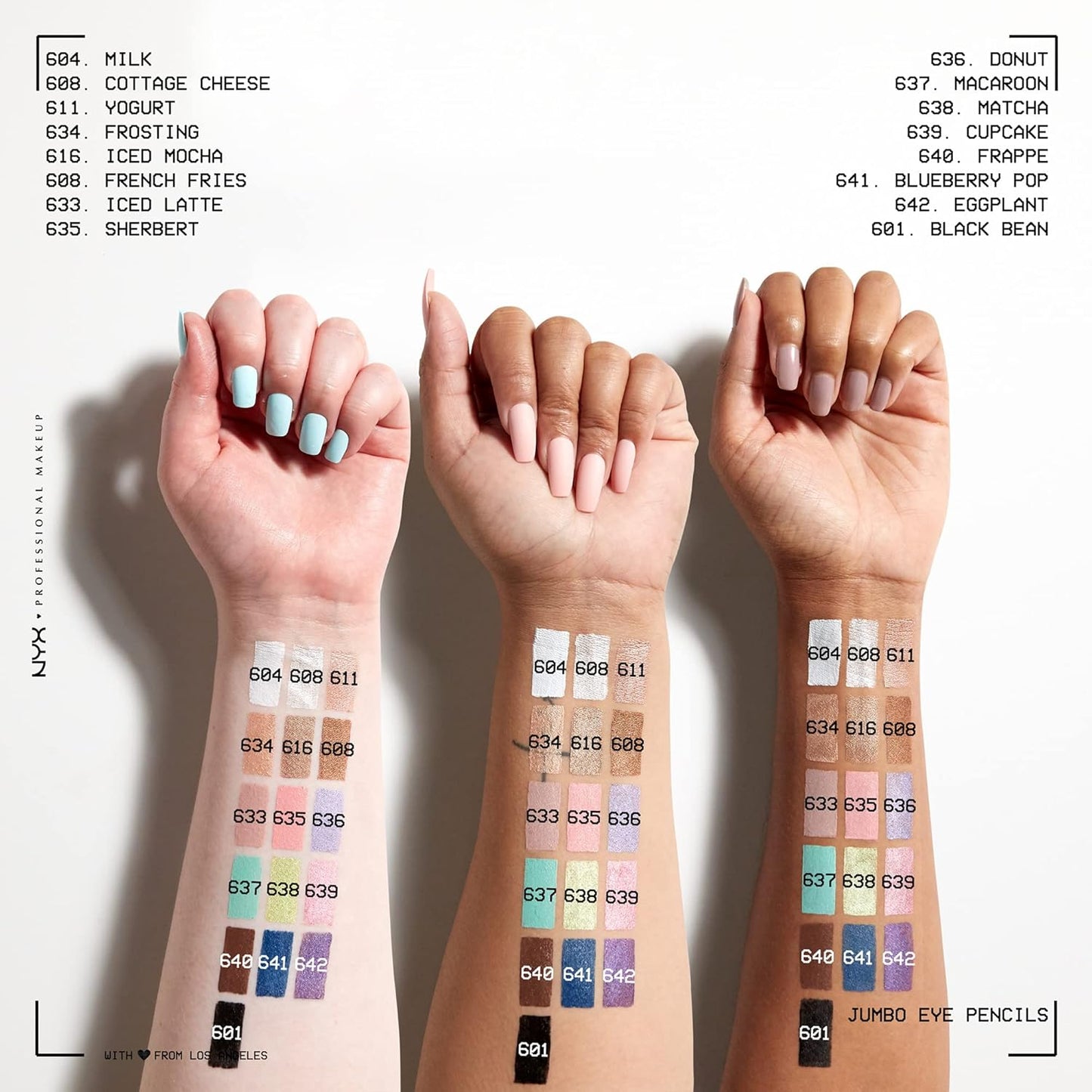 NYX PROFESSIONAL MAKEUP Jumbo Eye Shadow Pencil,
