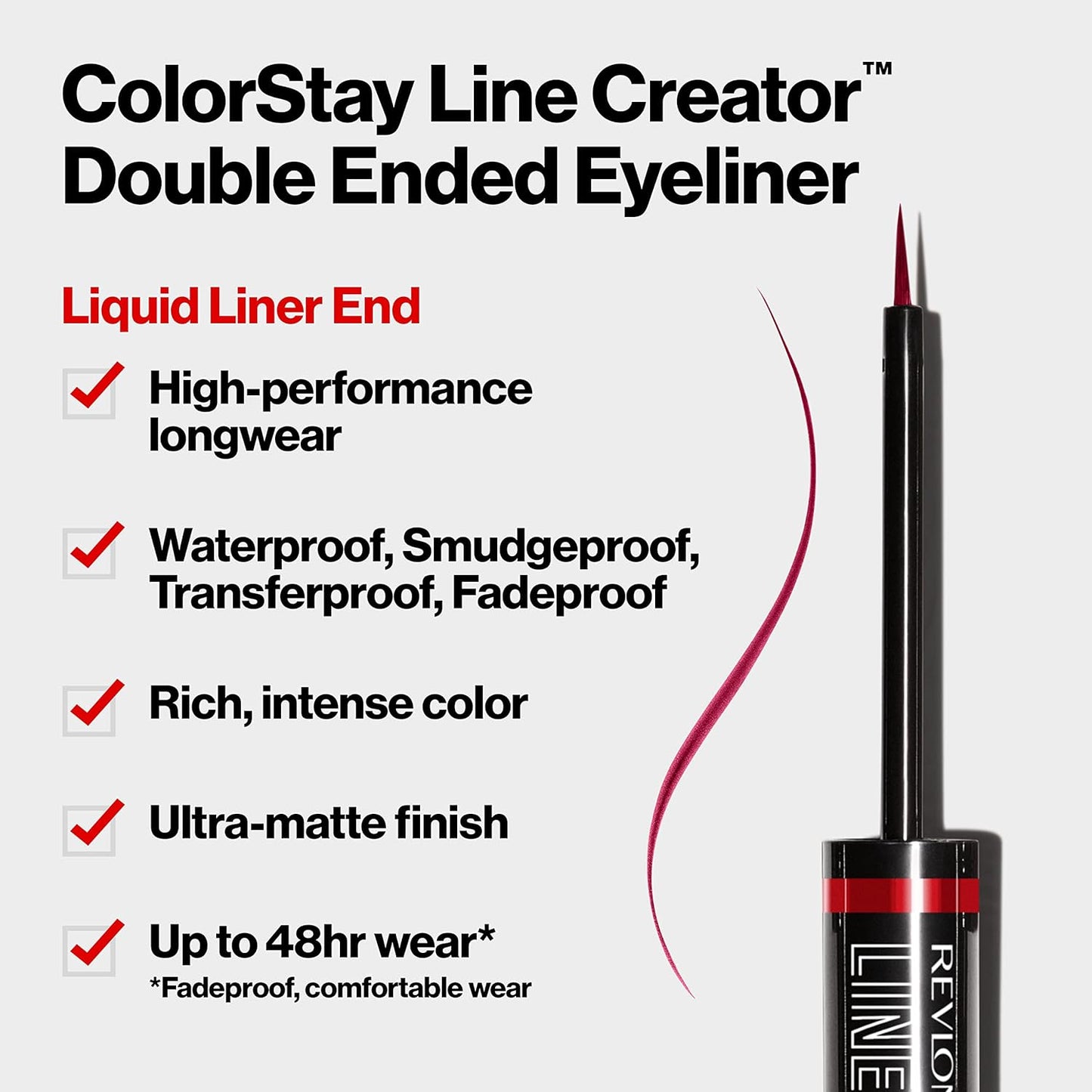 Revlon ColorStay Line Creator Double Ended Waterproof Eyeliner,